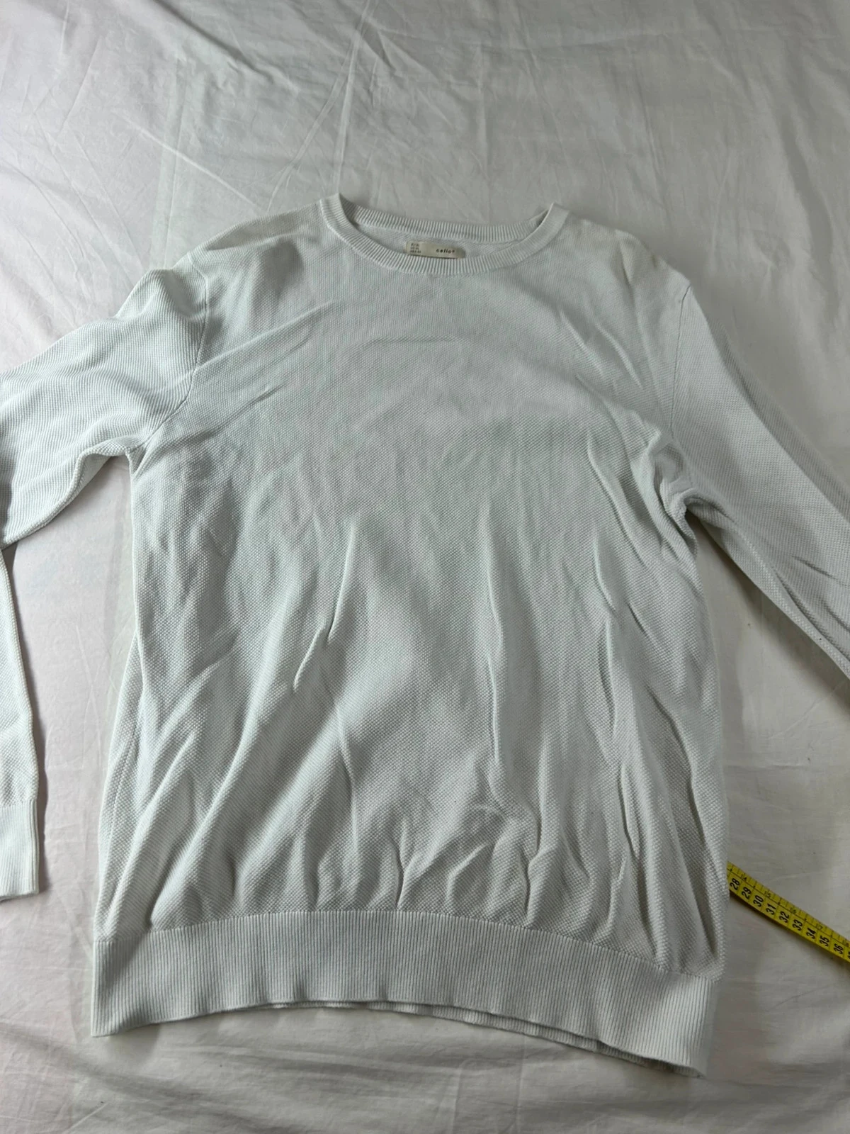 Suéter blanco crema Celio – photo 2